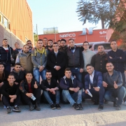 Palestine Polytechnic University (PPU) - وفد من مدرسي وطلبة دائرة الهندسة الميكانيكية يقومون بزيارة علمية إلى مصانع محافظة نابلس