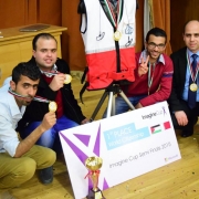 فوز فريق جامعة بوليتكنك فلسطين في مسابقة كأس التخيل 2015