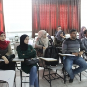 Palestine Polytechnic University (PPU) - استكمالاً لفعاليات تحدي الطالب رئيساً لدائرة الهندسة الميكانيكة الطالبة ليلى أبو الفيلات رئيساً لدائرة الميكانيك ليوم واحد‎