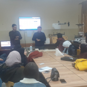 Palestine Polytechnic University (PPU) - جولة طلبة مساق تكنولوجيا مواد البناء في اروقة الجامعة 