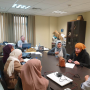 Palestine Polytechnic University (PPU) - لقاء ترتيبي لعمل مشروع بحثي حول الحصاد المائي في فلسطين