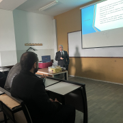 Palestine Polytechnic University (PPU) - محاضرة علمية بعنوان "Deployment of Flywheel Energy Storage System and Static Var Compensator for Enhancing Power Quality in Distribution System"