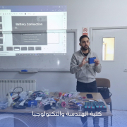 Palestine Polytechnic University (PPU) - كلية الهندسة والتكنولوجيا تعزز مهارات الطلبة بتدريب عملي في صيانة البطاريات