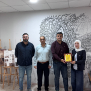 Palestine Polytechnic University (PPU) - كلية الهندسة والتكنولوجيا تنظم مسابقة «أعلى برج من السباغيتي» على هامش مساق أنظمة إنشائية ومعمارية 1