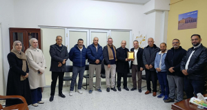 Palestine Polytechnic University (PPU) - تكريم عميد الكلية الدكتور اياد الهشلمون على جهوده في إدارة الكلية